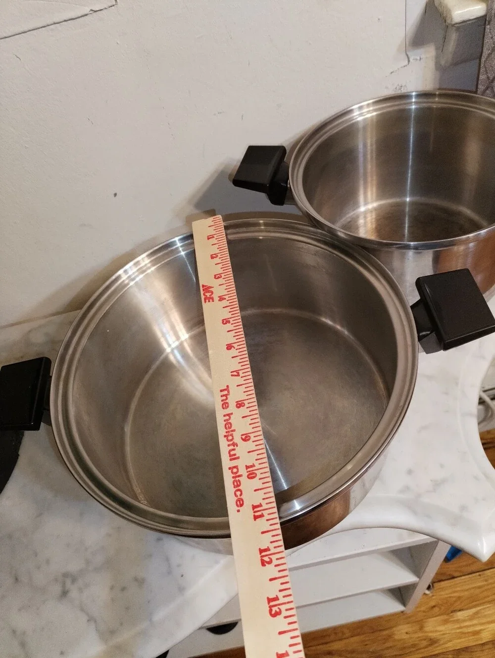 Vintage Royal Prestige 7-Ply Stainless Steel Titanium Silver Alloy Copper Cookwa